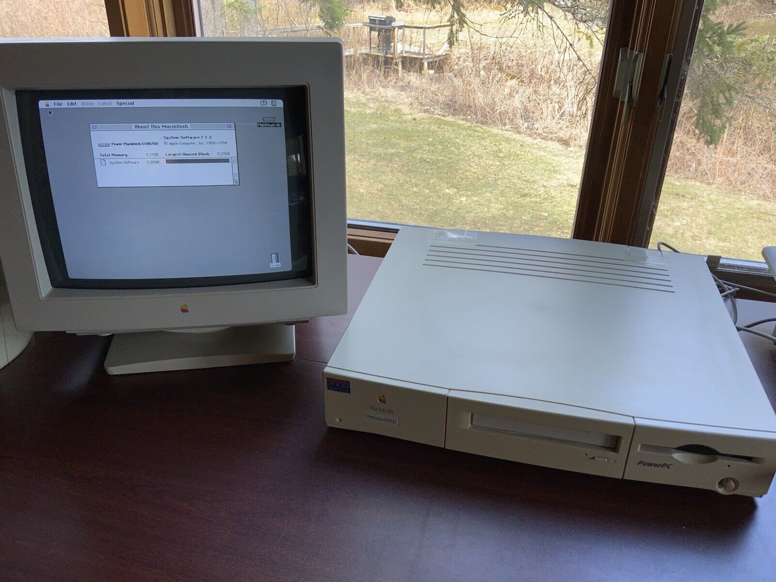 Vintage Macintosh Quadra 610 and Performa 6112CD Computers For Parts/Restoration