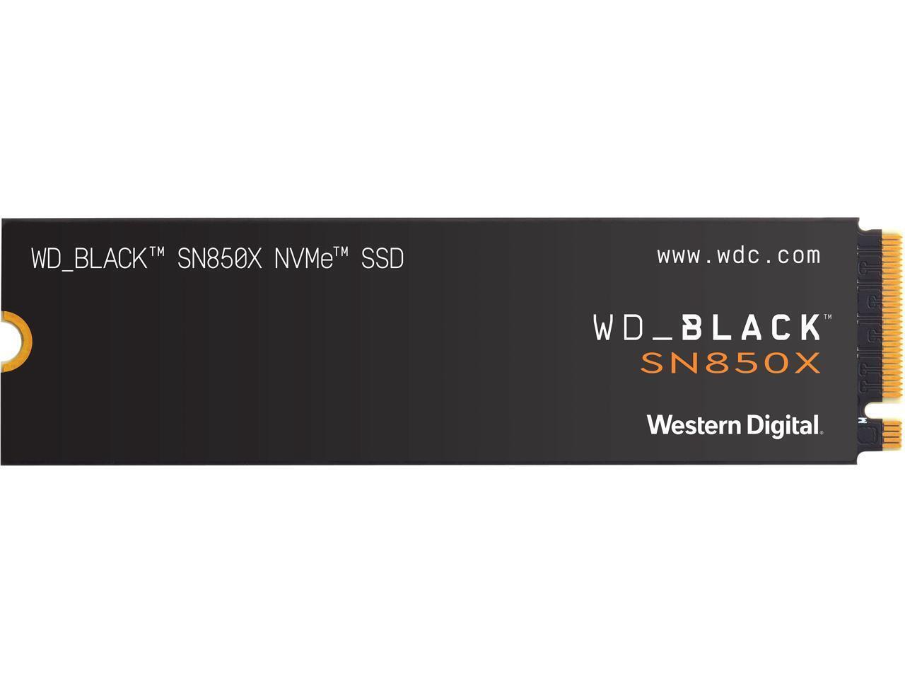 WD_BLACK SN850X NVMe M.2 2280 1TB PCI-Express 4.0 x4 Internal Solid State Drive