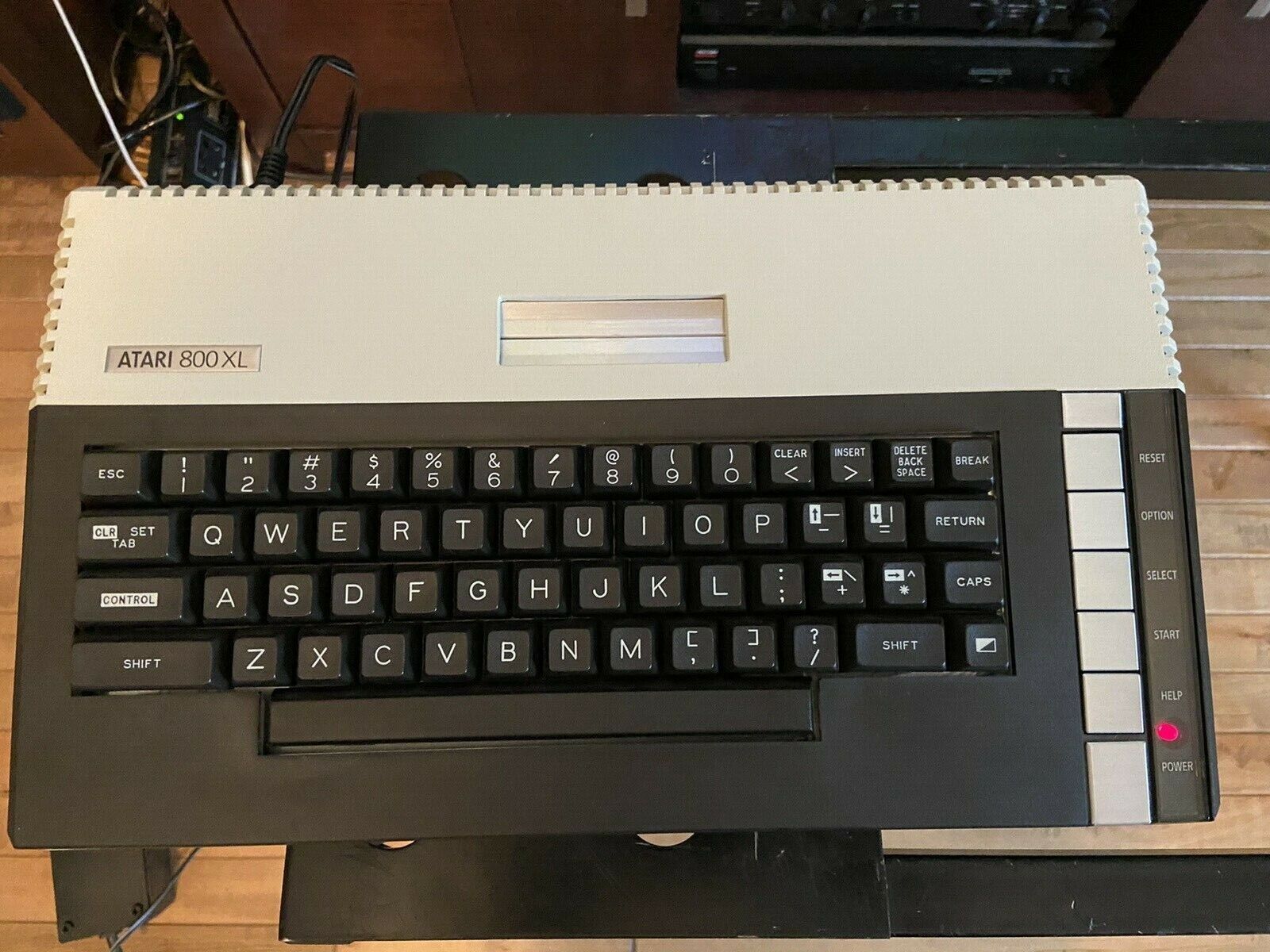 Atari 800XL Vintage Home Computer With Manual And Power Supply