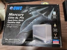 OWC Mercury Elite Pro Dual Drive Firewire 800 Drive Raid, Enclosure only *READ* picture
