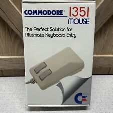 Vintage Commodore 1351 Mouse Brand New Sealed In Box  1986 picture