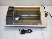 Vintage Commodore MPS-801 Dot Matrix Printer w/6 Pin Din Cable (Powers On) picture