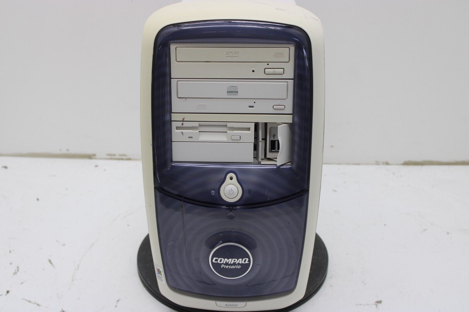 Vintage Compaq Presario 5000 ATX PC Case w/ ATX PSU