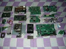 Lot of Assorted Vintage Monitor Television Computer Parts Cables Boards Heatsink picture