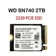 WD SN740 2TB M.2 2230 SSD NVMe PCIe4x4 For Steam Deck ASUS ROG Dell Laptop picture