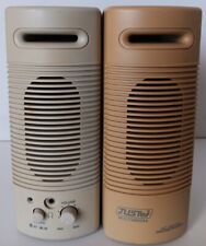Juster AC-691N Desktop PC Computer AUX Speakers Multimedia System Tested Vintage picture
