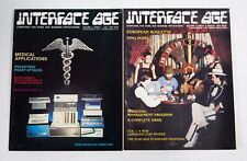 Vintage Interface Age Magazine July - Dec 1978 lot of 6  ST533 picture
