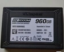 960B SSD KINGSTON DC 1000M U2 SEDC1000M/960 NVME Slolid State Drive picture