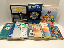 Lot of 11 Vtg Atari 400/800 Books - BASIC Programming Graphics Sound picture