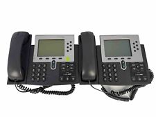 Cisco IP Phone 7960 Series IP VoIP Display 6-Line Business Phone Lot Of 2 picture