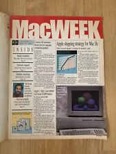 Vintage Apple MacWEEK June 15th 1987 - Spreadsheets, Software Support, MacApp picture