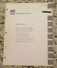 Vintage IBM 1447 Console Systems Reference Library (SRL) Revision 1964 picture