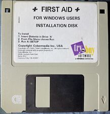 Vintage 1995 First Aid For Windows Users Installation Disk Try N Buy Software picture
