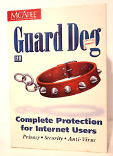 Vintage McAfee Internet Security Anti-Virus Software 