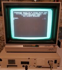 Commodore 128D C128D Personal Computer w/ monitor, keyboard, Guides, disks as-is picture
