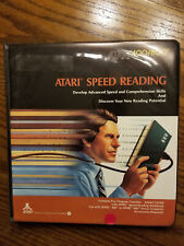Vintage Atari Software Atari Speed Reading For 400/800 Home Computers picture