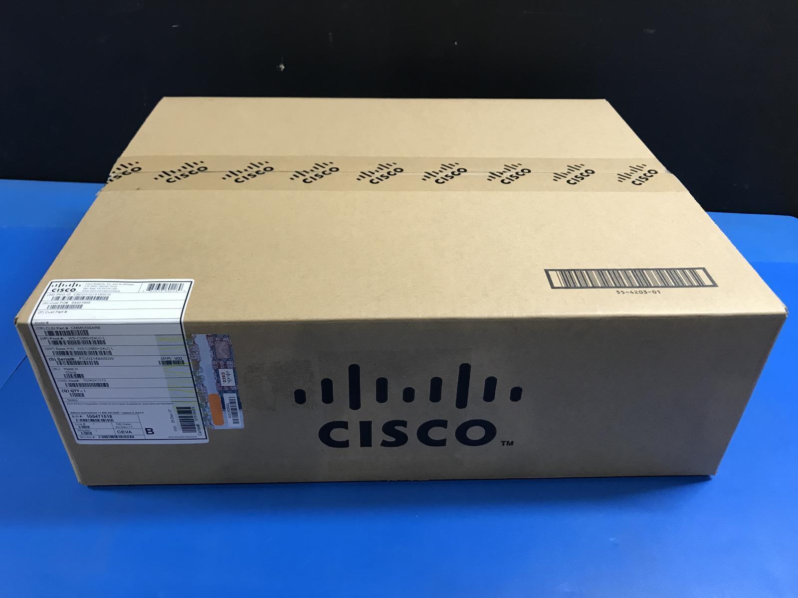 Cisco Catalyst WS-C2960+24LC-L 24 Port Managed Network Switch