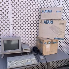 Vintage ATARI 520ST Computer + ATARI SM124 + Atari 520ST Read Description picture