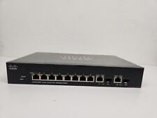 Cisco Systems SF302-08PP Ethernet Network 8-Port 10/100 PoE+ No Power Adapter picture