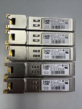 Lot of 5 Genuine Cisco GLC-T 1000BASE-T RJ45 SFP Transceiver Module 30-1410-04 picture