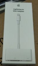 Apple Lightning to VGA Adapter Genuine OEM MD825ZM/A iPhone iPad NEW picture