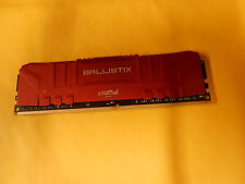 Crucial BALLISTIX DDR4 RAM 8GB (1x8GB) 3000 MHz Desktop Gaming RAM RED #R026 picture