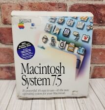 Vintage Macintosh System 7.5 Apple Computers Floppy Disk Set picture