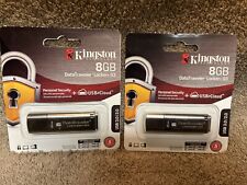 8GB (2 Packs) Kingston DataTraveler Locker+ G3 Encrypted USB 3.0 Flash Drive NEW picture