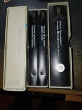 IBM Vintage Operating System Binder, Other Manuals in original boxes. Has discs. picture