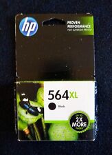 HP 564XL Black Inkjet Cartridge Deskjet, Officejet, Vacuum Sealed Box Exp. 2014 picture