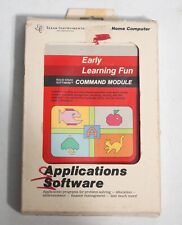 Vintage TI Home Computer Applications software Early Learning Fun  ST533B11 picture