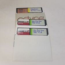 Vintage Apple II Print Shop Data Disks Software 5.25” Floppy Disk picture