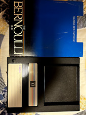 The Bernoulli Box 10 Meg 8 inch Floppy Disks w documentation; Vintage Iomega picture