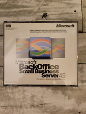 Microsoft BackOffice Small Business Server 4.5 inc. Exchange, SQL VINTAGE 1999 picture