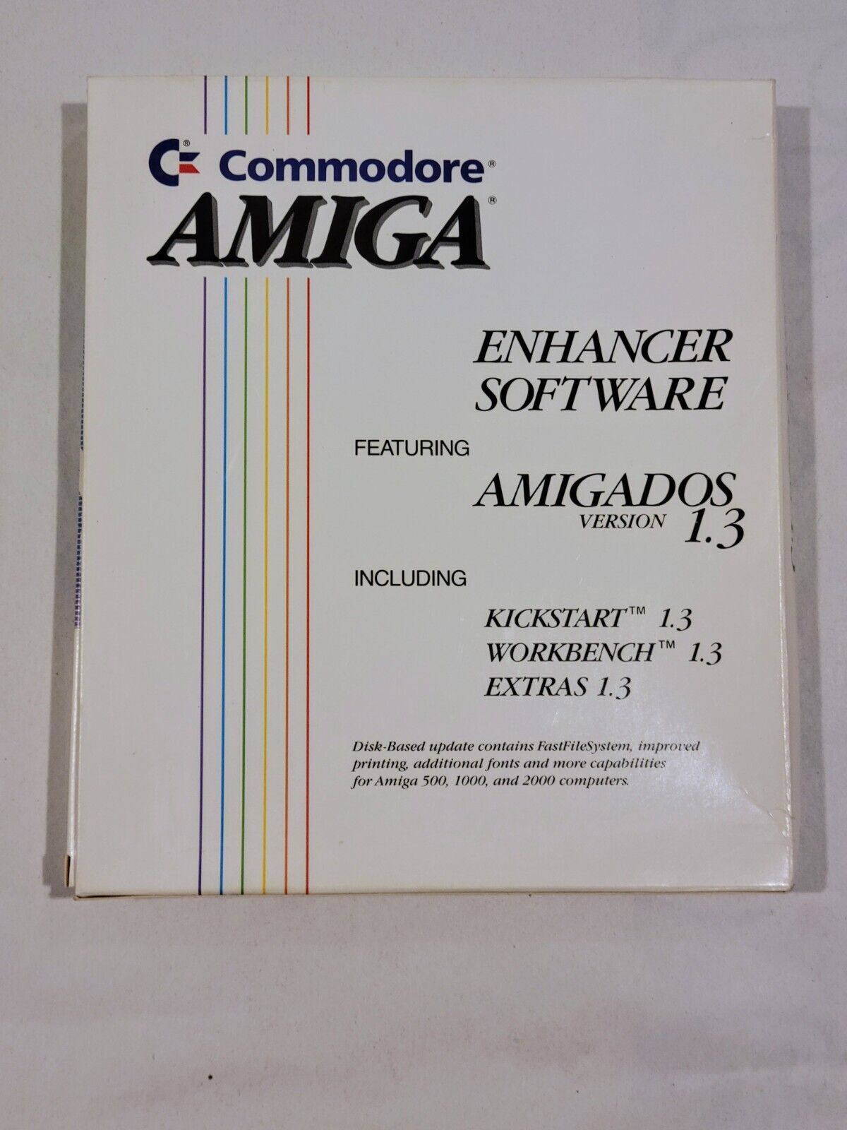 VINTAGE Amiga Enhancer Software Amigados V1.3 With Manual