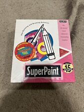 SuperPaint Silicon Beach Software Apple Macintosh Vintage NOT USED - BOX OPEN picture