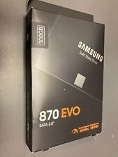 Samsung MZ-77E500B/AM 870 EVO 500GB SATA 2.5