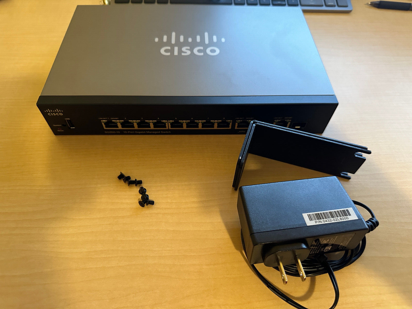 Cisco SG350-10 10-Port Gigabit Managed Switch 2x SFP 10x10/100/1000