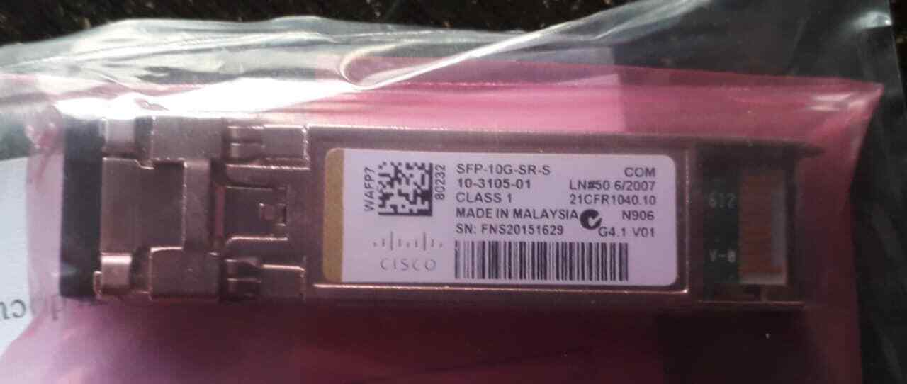 NEW Sealed Cisco SFP-10G-SR-S 10G SR SFP+ Module 850nmMM *US Shipping*