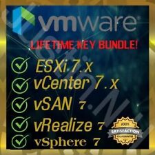 VMware ESXi vSphere/vSan/vCenter/vRealize 7.x LICENSE KEY - FAST DELIVERY picture