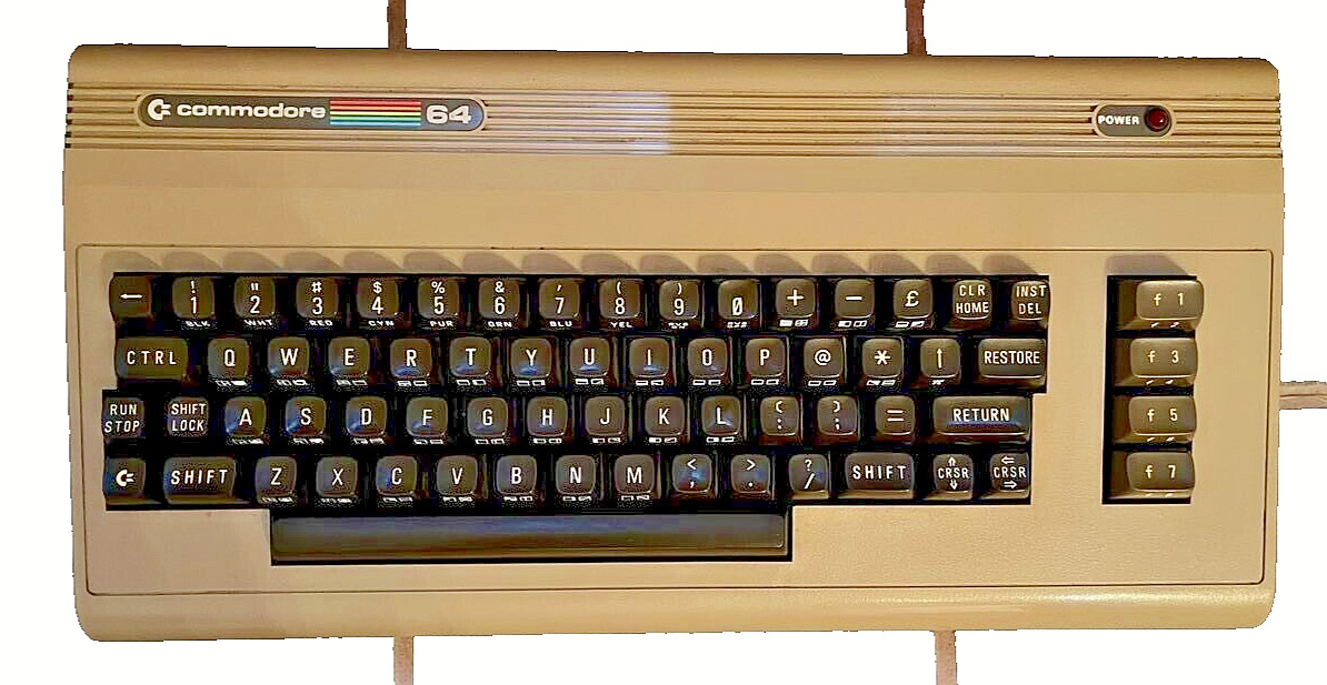 Commodore 64 With Original Box, Works