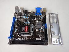 (USED) MSI H81I MS-7851 v2.2 LGA 1150 Intel H81 Mini-ITX MotherboardÂ w/Backplane picture