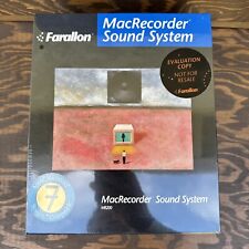 1990 Farallon MacRecorder Sound System MR200 for Mac NEW SEALED VTG Mac Software picture