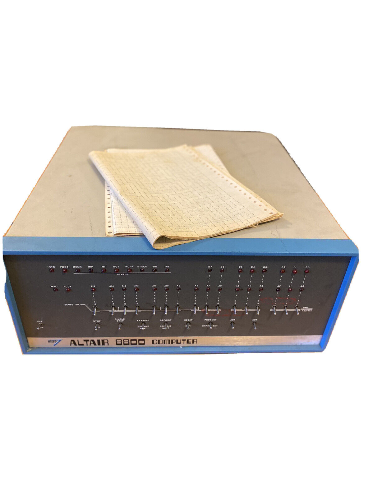 Vintage RARE Altair 8800 Computer *Good Condition*