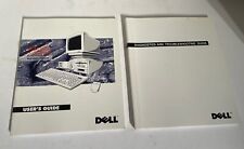 Vintage 1993 Dell 486 L Systems Userâ€™s Guide & Diagnostics Troubleshooting Guide picture