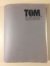 Vintage 1983 TOM SOFTWARE Dealer Salesman Media Packet picture