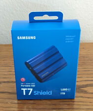 Samsung T7 Shield 1TB USB 3.2 Gen 2 Type-C External SSD - Blue (MU-PE1T0R/AM) picture