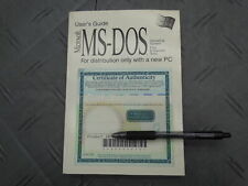 Microsoft MS-DOS User Guide + Authentic CD Key Mainframe Collection picture