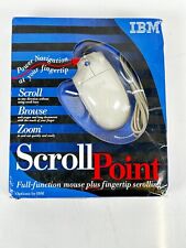 NEW IBM Vintage Scroll Point 2 Button - PS/2 Mouse 12J3618 picture