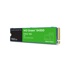 Western Digital 960GB WD Green SN350 NVMe Internal SSD, M.2 2280 - WDS960G2G0C picture